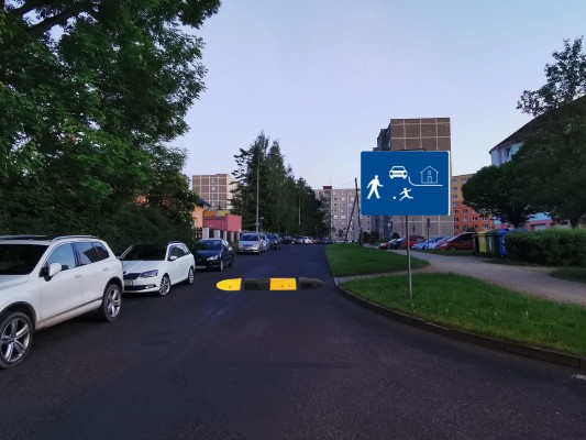 Vznik obytné zóny v Luční ulici