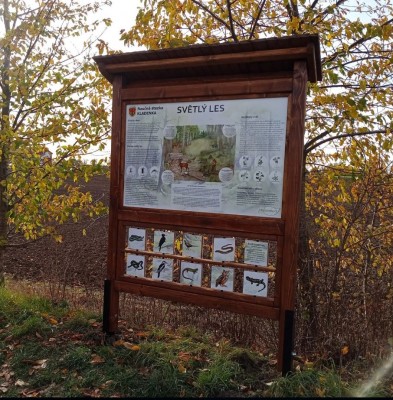 Naučná přírodovědná stezka chodovským lesoparkem